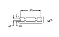 0.250 Inch (in) Bar Stock Cover (SG1288)