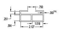 2.000 Inch (in) Belt Retainer (SG1609)