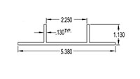 2.250 Inch (in) Foam Support (SG1500)