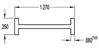 Flexible Hinge Connector (SG1047)