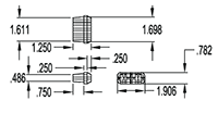 C-Channel Plug (SGN1853)