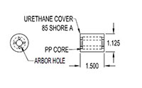 1.125 Inch (in) Outside Diameter (OD) Roller (SGN2801-390)