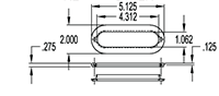 8 Millimeter (mm) Screw Together Hand Hold (SGN2ST-8)