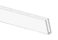 4 Millimeter (mm) U-Channel (SG1270) - 2