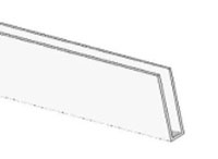 5 Millimeter (mm) U-Channel (SG1196) - 2