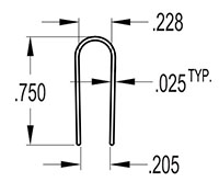 0.228 Inch (in) Edge Trim (SG1697)