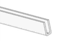 0.250 Inch (in) U-Channel (SG1406) - 2