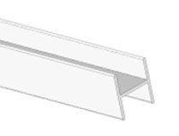 1.500 Inch (in) H-Channel (SG2307) - 2