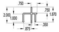 5 to 6 Millimeter (mm) Handle Frame (SG1714)