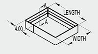 5 to 6 Millimeter (mm) Snap-on Tote Frame (SG1111A) - 3