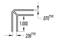 6 Millimeter (mm) Corner (SG1552)