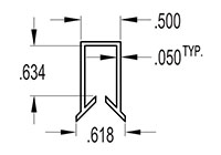 10 Millimeter (mm) Snap-on Clip (SG1191)