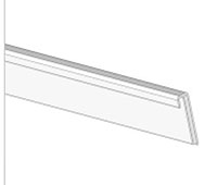 0.867 Inch (in) Lead Edge Strip (SG1906) - 2