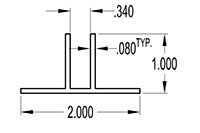 8 Millimeter (mm) Divider (SG1117)