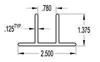 0.750 Inch (in) Plywood Divider (SG1850)