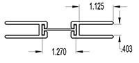 10 Millimeter (mm) Hinge (SG1046)