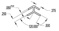 120 Degree Corner (SG1395)