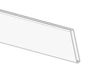 0.250 x 3.000 Inch (in) Bar Cover (SG2059) - 2