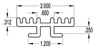 2.000 Inch (in) Dunnage (SG1707)