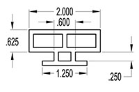 2.000 Inch (in) Cushion Dunnage (SG1713) - 2