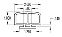 2.000 Inch (in) Cushion Dunnage (CMHE2015) (SG1733)