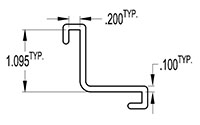 1.250 x 1.250 Inch (in) Angle Cover (SG2146)