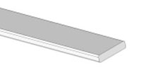 0.720 Inch (in) Flat Strip (SG2309) - 2