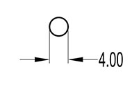 4.0 Millimeter (mm) Diameter Welt Cord (SG2011)