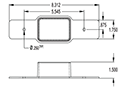 End Cap for SG1554 (SGN1554)