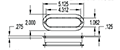 5 Millimeter (mm) Screw Together Hand Hold (SGN2ST-5)