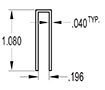 5 Millimeter (mm) U-Channel (SG1196)