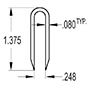 6 Millimeter (mm) U-Channel (SG1653)