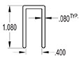 10 Millimeter (mm) U-Channel (SG1027)