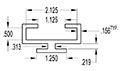 2.000 Inch (in) Foam Retainer (SG1480)