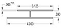 Triple Wall H-Channel (SG1241)