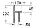 8 Millimeter (mm) Snap-on Tote Frame (SG1574)