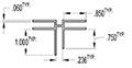 5 to 6 Millimeter (mm) T-Connector (SG1458)