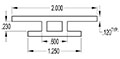 SG60-125 Dunnage Retainer (SG60-125)