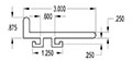 3.000 Inch (in) L-Dunnage (SG1813)