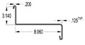 8.000 Inch (in) Outside Diameter (OD) and 3.000 Inch (in) Inside Diameter (ID) Angle Cover (SG1776)