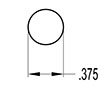 0.375 Inch (in) Diameter Rod (SG1989)