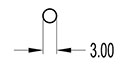 3.0 Millimeter (mm) Diameter Welt Cord (SG2120)