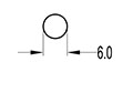 6.0 Millimeter (mm) Diameter Welt Cord (SG1975)