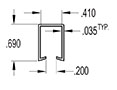 10 Millimeter (mm) Clip (SG1301)