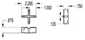 Cross Support 0.125 Inch (in) Sheet Stock (SGN1287)