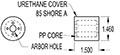 1.460 Inch (in) Outside Diameter (OD) Roller (SGN3064-390)