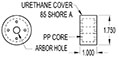 1.750 Inch (in) Outside Diameter (OD) Roller (SGN3288-390)